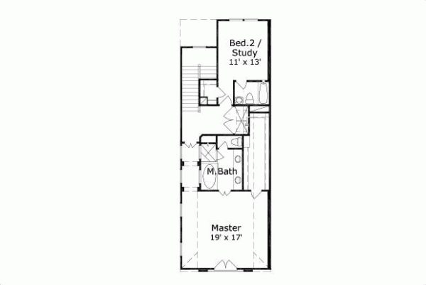 Upper/Second Floor Plan 19-1080