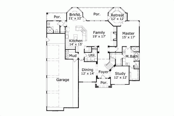 Main Floor Plan: 19-1081