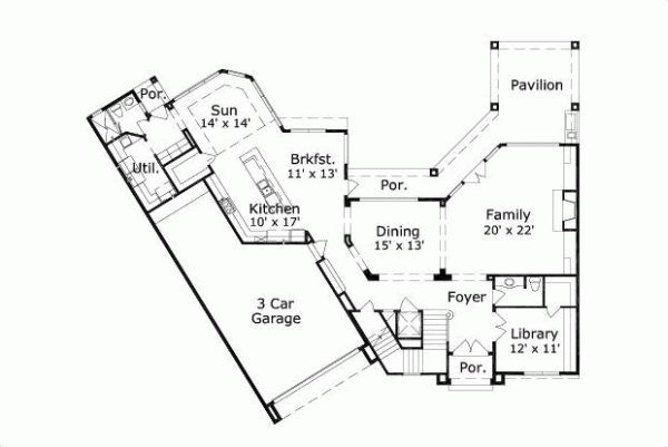 Main Floor Plan: 19-1084