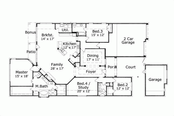 Main Floor Plan: 19-1086