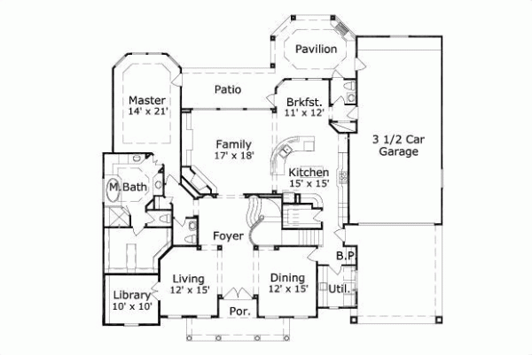 Main Floor Plan: 19-1088