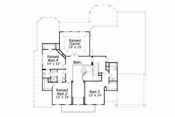 Upper/Second Floor Plan: 19-1088