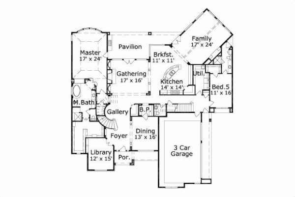 Main Floor Plan: 19-1091