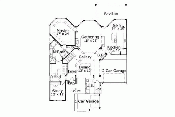 Main Floor Plan: 19-1095