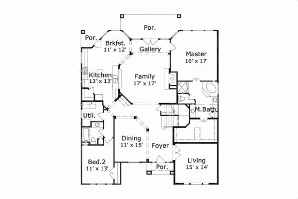 Main Floor Plan: 19-110