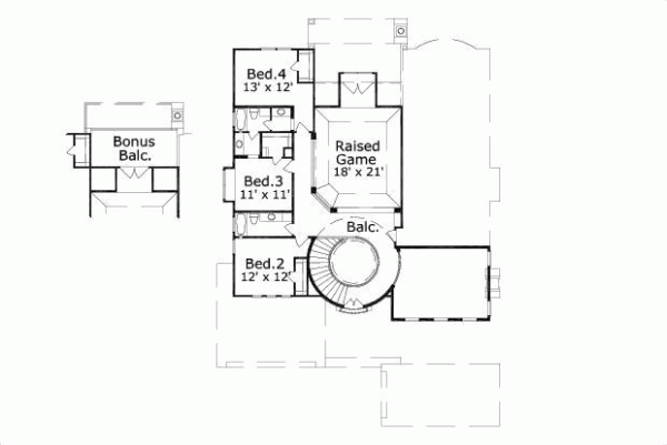 Upper/Second Floor Plan: 19-1103