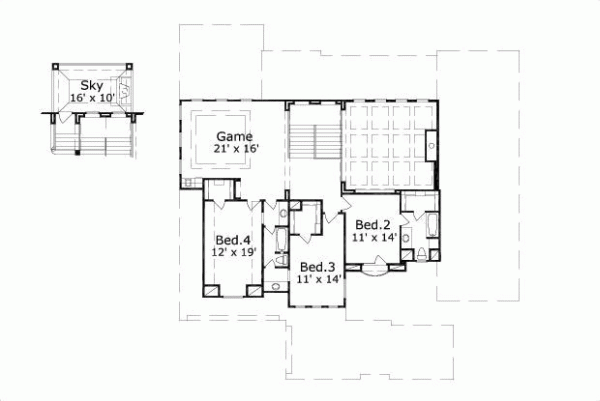 Upper/Second Floor Plan: 19-1104