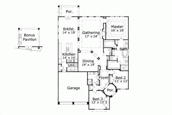 Main Floor Plan: 19-1106