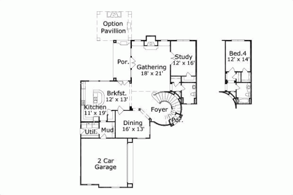 Main Floor Plan: 19-1108