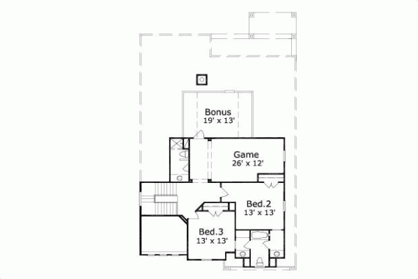 Upper/Second Floor Plan: 19-1112