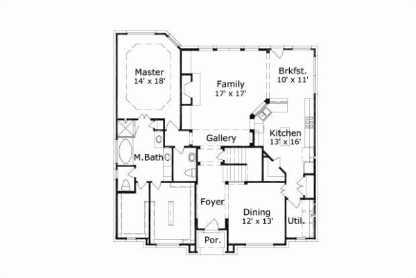 Main Floor Plan: 19-1113