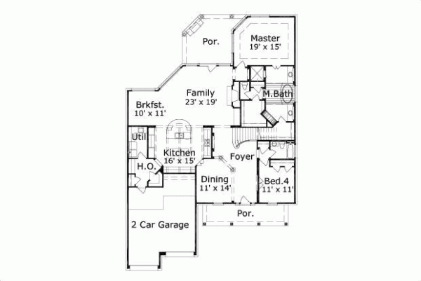 Main Floor Plan: 19-1114