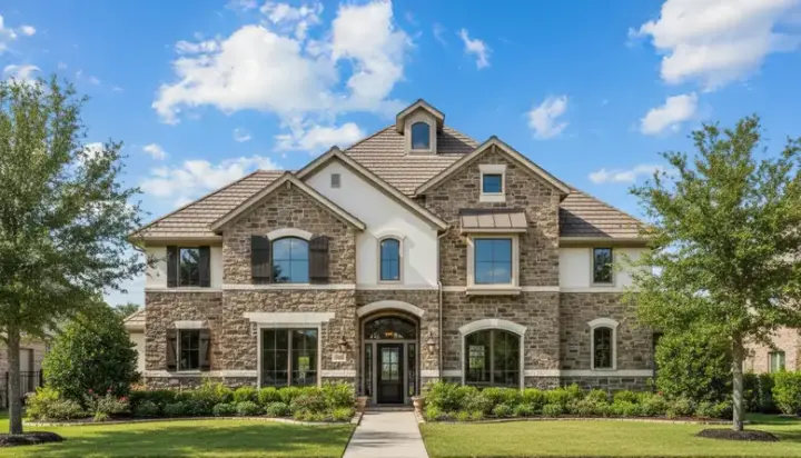 Traditional house plans 19-1115 - front exterior, 3,923 sq ft, 4 bed, 3 bath house plans | Monster House Plans