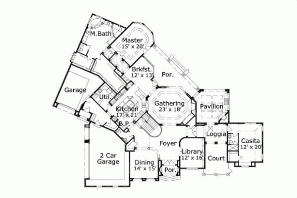 Main Floor Plan: 19-1116