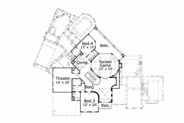 Upper/Second Floor Plan:19-1116