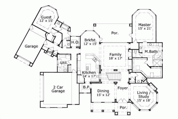 Main Floor Plan: 19-1118
