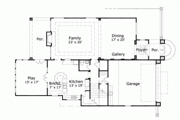 Main Floor Plan: 19-1119
