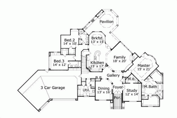 Main Floor Plan: 19-1120