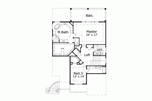 Upper/Second Floor Plan 19-1122