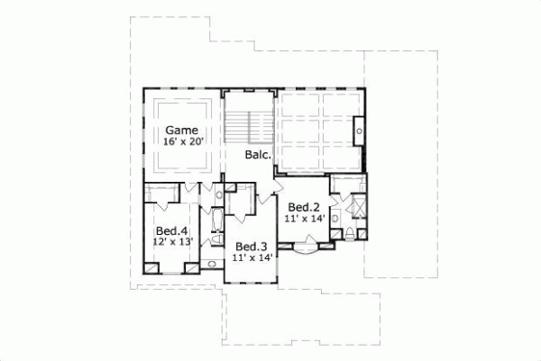 Upper/Second Floor Plan: 19-1123