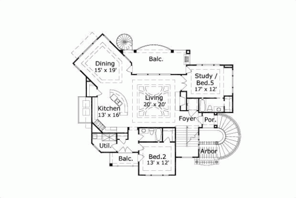 Upper/Second Floor Plan: 19-1126