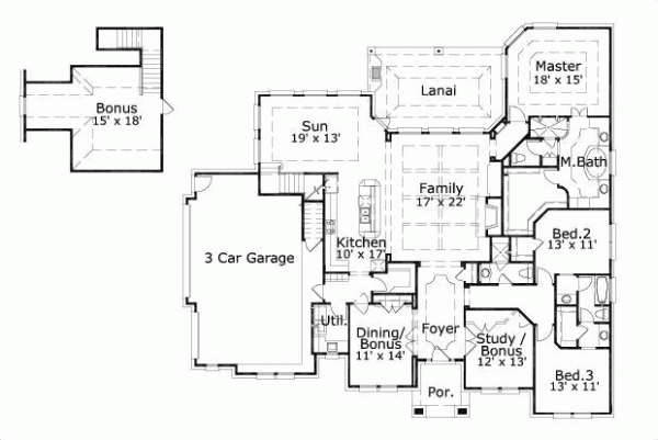 Main Floor Plan: 19-1129
