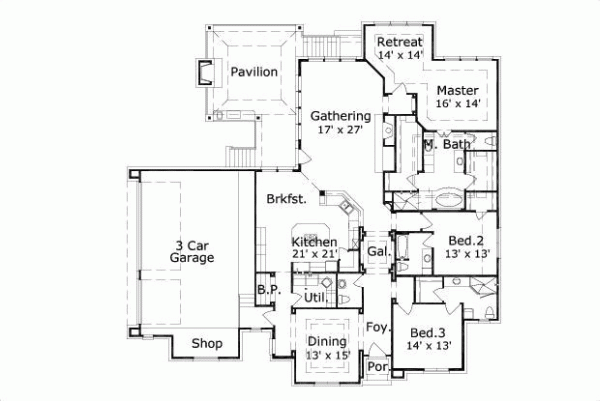 Main Floor Plan: 19-1131