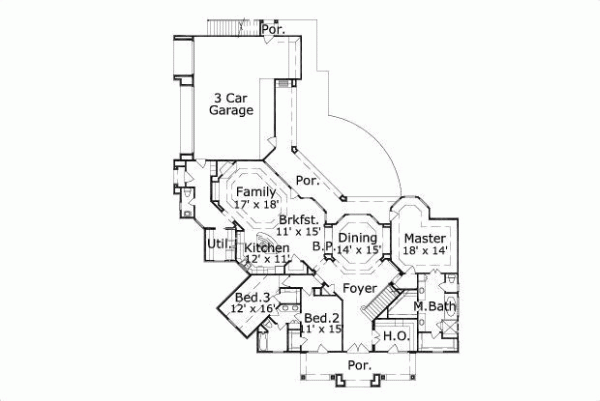 Main Floor Plan: 19-1132