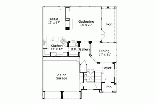 Main Floor Plan: 19-1133