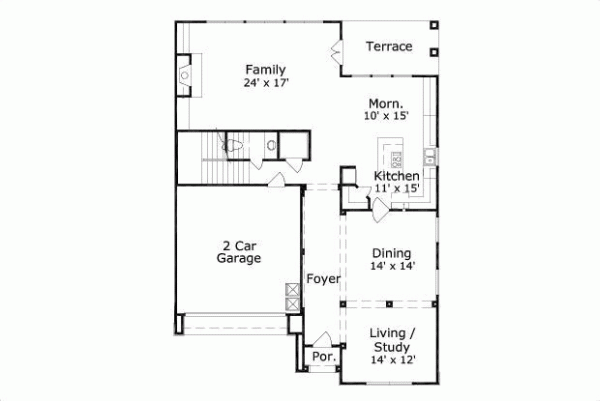 Main Floor Plan: 19-1134