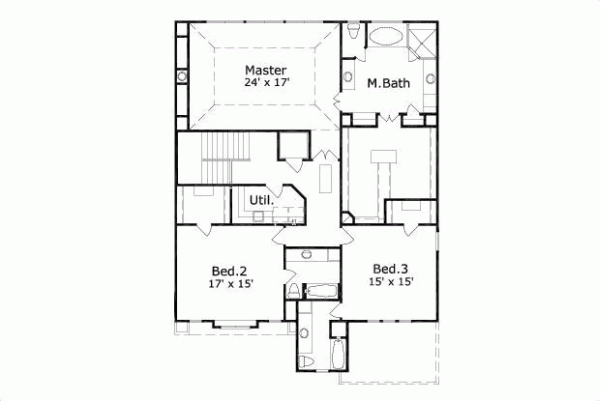 Upper/Second Floor Plan: 19-1134