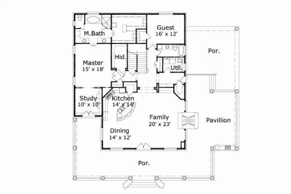 Main Floor Plan: 19-1139