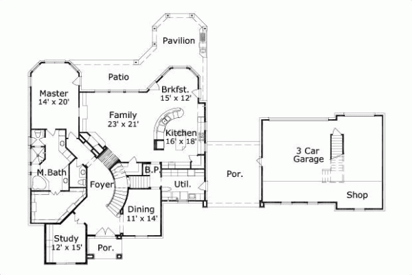 Main Floor Plan: 19-1142