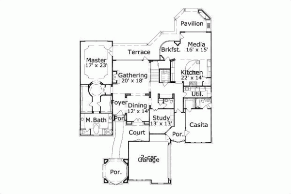 Main Floor Plan: 19-1146