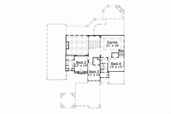 Upper/Second Floor Plan: 19-1146