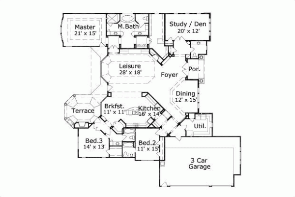 Main Floor Plan: 19-1147
