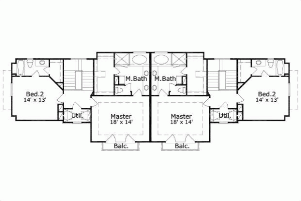 Upper/Second Floor Plan 19-1150