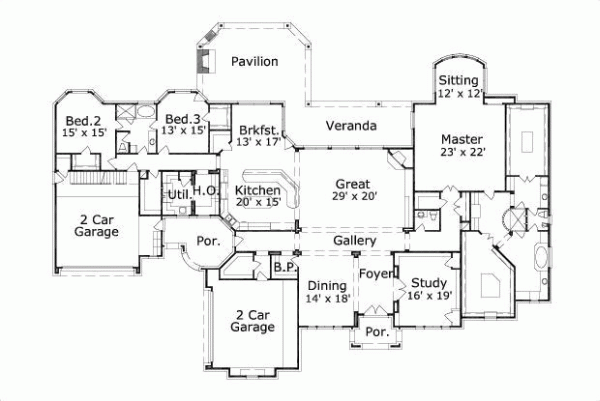Main Floor Plan: 19-1151