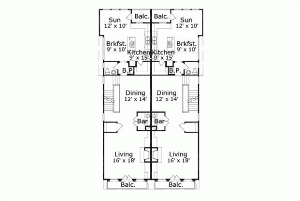 Upper/Second Floor Plan: 19-1152