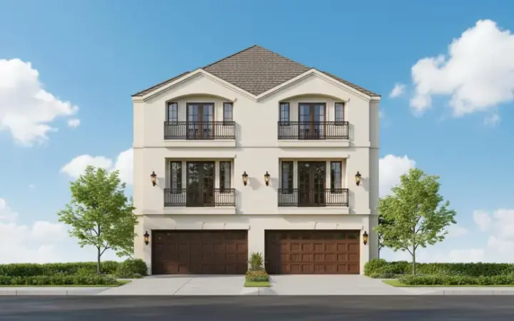 European house plans 19-1153 - front exterior, 6,346 sq ft, 6 bed, 6 bath house plans | Monster House Plans