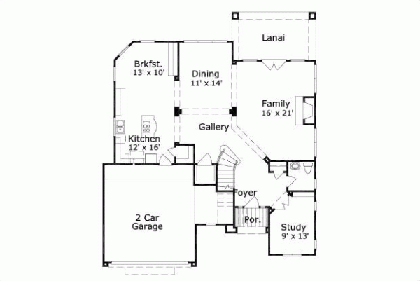 Main Floor Plan: 19-1156