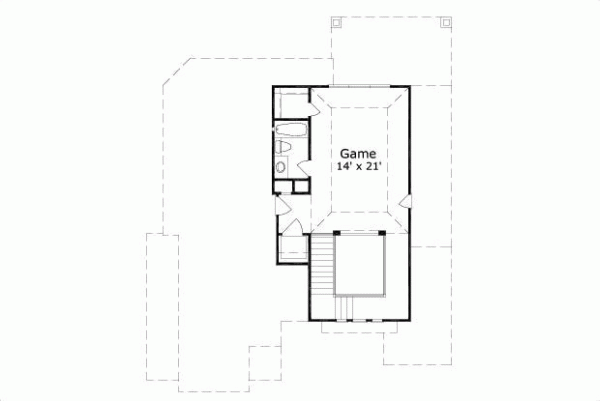 Upper/Second Floor Plan 19-1156