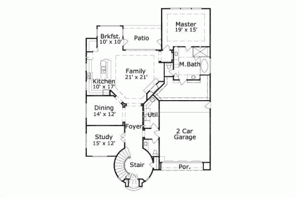 Main Floor Plan: 19-1159
