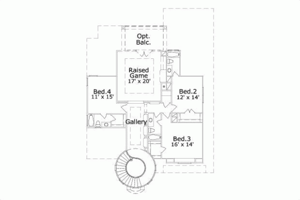 Upper/Second Floor Plan: 19-1159