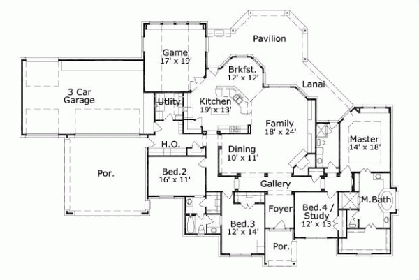 Main Floor Plan: 19-1160