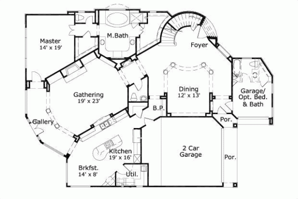 Main Floor Plan: 19-1162