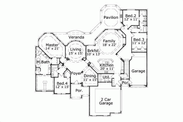 Main Floor Plan: 19-1172