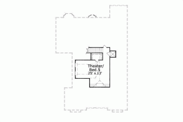 Upper/Second Floor Plan 19-1173