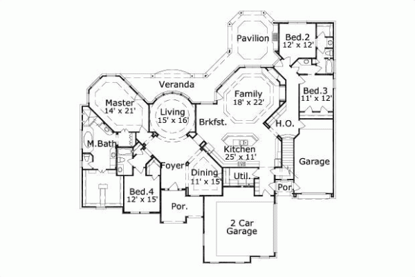 Main Floor Plan: 19-1175