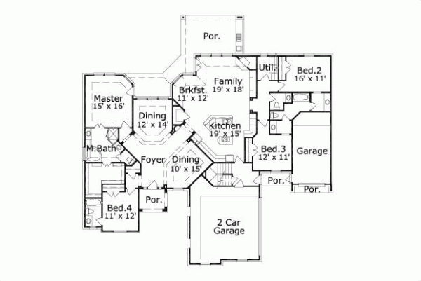 Main Floor Plan: 19-1176